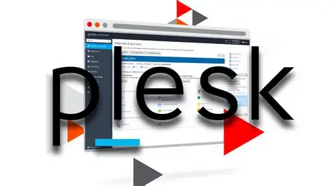 Plesk hosting control panel