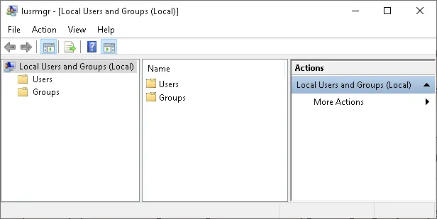 Local Users and Groups: lusrmgr.msc (2)