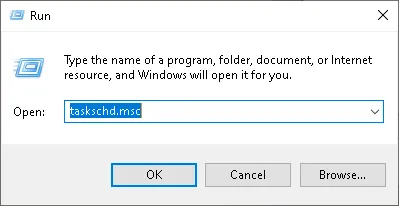Task Scheduler: taskschd.msc