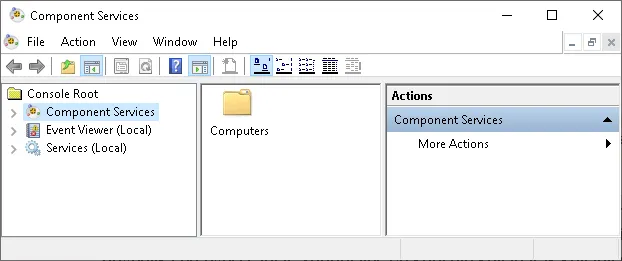 Component Services: comexp.msc (2)