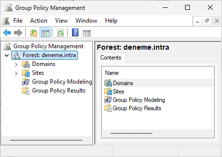 It is used to manage Group Policies