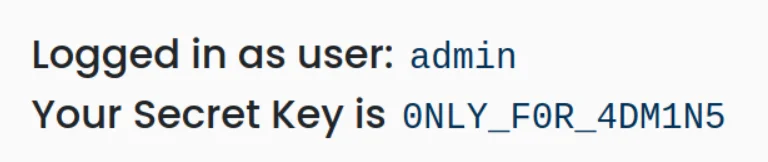 When we set this parameter to 1 and send the request, we log in with admin authority and obtain the password
