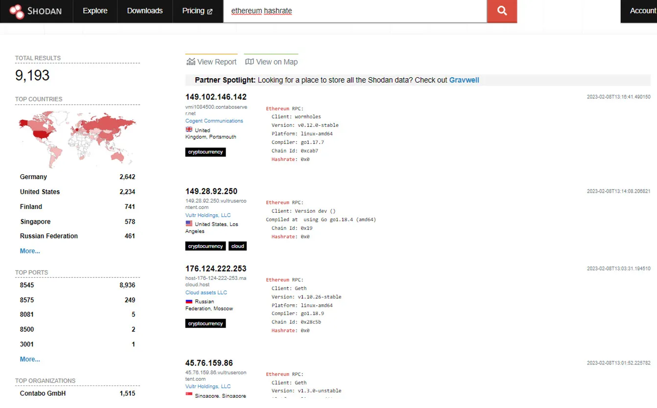 ilgili siteye www.shodan.io adresinden ulaşabiliriz