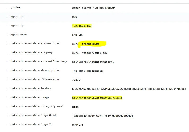 SIEM'de "rule.groups: windows" ve "rule.mitre.technique: Remote System Discovery" filtrelerini uygulayın